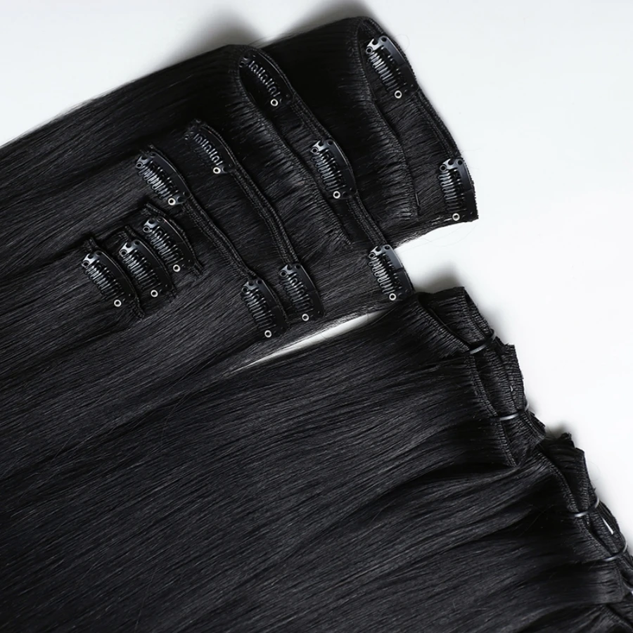 Clip trong phần mở rộng tóc Remy tóc con người